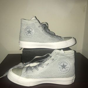 Converse Chuck Taylor All Star Flyknit Hi 'Wolf Grey'  156735C-097